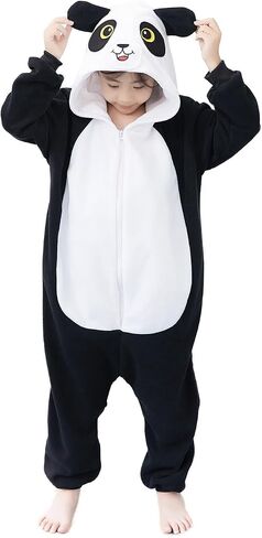 Kids Onesie Pajamas Animal Pjs Halloween Cosplay Costume One-piece Sleepwear in Saudi Arabia
