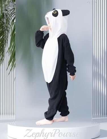 Kids Onesie Pajamas Animal Pjs Halloween Cosplay Costume One-piece Sleepwear in Saudi Arabia