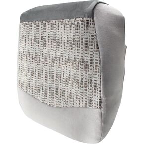 AUTOKAY Front Driver Bottom Gray Cloth Seat Cover for Ford F250 F350 F450 F550 XLT 1999 2000