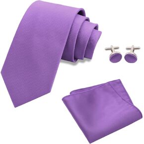 Black Ties for Men Solid Color Tie Formal Necktie for Business Wedding in Kuwait