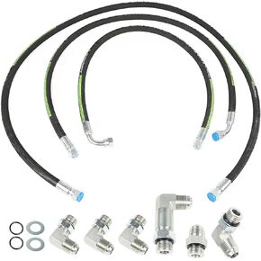 labwork Transmission Lines with Adapters 20835127 20759973 Replacement for 2006-2010 Chevy GMC 6.6l Duramax