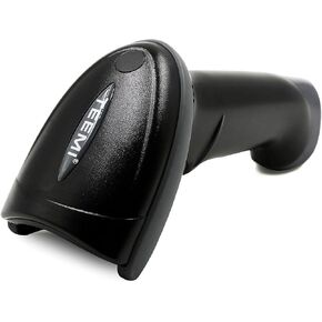 TEEMI 1D 2D Bluetooth Barcode Scanner with USB Cradle Data Receiver Charge Station, Wireless QR Code Reader Automatic Omnidirectional Screen Scanning Driver's License, Digital Coupon, Postal and OCR