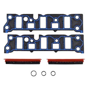 DNJ IG3144 Intake Gasket for 1997-2009 / Buick, Chevrolet, Oldsmobile, Pontiac / 88, Bonneville, Camaro, Firebird, Grand Prix, Impala, Intrigue, Lacrosse / 3.8L / OHV / V6 / 12V / VIN 2, VIN K