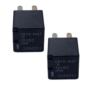 Relay G8VA-1A4T-R (Set of 2), G8VA1A4TR 4 Pins SPST Automotive Power Relay 12VDC 20A