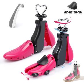 Shoe Stretcher, Leather Shoe Stretcher, Boot Tree With Multidirectional Shoe Adjustment(For Women 4.5-9.5