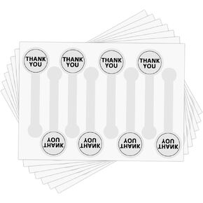 Transparent Tamper Evident Labels,Clear Seals for Food Drink Lids,1x4 Inch,504 Pcs Per Pack
