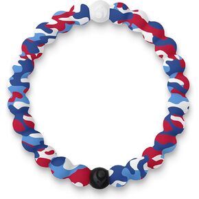 Lokai USA Camo Silicone Beaded Bracelet for Women & Men - Ring Bangle Slide-On Style Over Wrist for Comfortable Fit