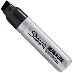 Sharpie 44101 5/8 Inch tip, Black Magnum 44 Sharpie, 1 Each