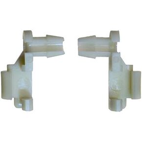 PT Auto Warehouse BCF8898T - مشبك تثبيت نهاية قضيب مقبض الباب الخلفي - استبدل OE #: 88981030، وOE #: 88981031، مجموعة من مشبكي تثبيت