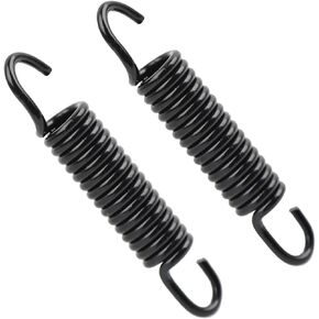 Motorcycle Dirt Bike Stand Kickstand Spring Brake Pedal Return Spring Mopeds Scooter Parts - 2Pcs,Black,120MM Length
