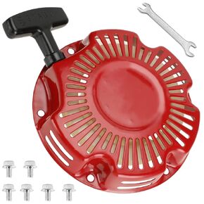 FVRITO Pull Start Recoil Starter Assembly for Predator 79cc 98cc 99cc 100cc 2.8HP 3.0HP Coleman CT100U CC100X CK100 SK100 Mini Bike Go Kart MB100 Generators Habor Freight 68124 69733 OHV Engine Parts
