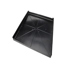 True 200346 Plastic Condensate Drip Tray, Black, 23" x 24" x 1 9/16"