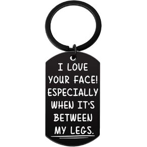 Funny Boyfriend Keychain Gifts Anniversary Birthday Gifts For Boyfriend Husband Gag Naughty Keyring Gifts For Him Men Boyfriend Gift Ideas Christmas Sweetest Day Gifts