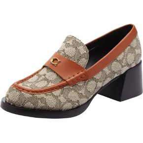 Coach Women's Natalie Signature Textile Jacquard Loafer
