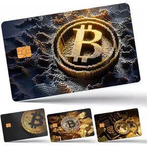 ملصقات بطاقات، سكين أمريكان إكسبريس لبطاقة مفتاح الخصم الائتماني 4 PSC تغطي بطاقة البنك الشخصية | قابلة للإزالة، بدون فقاعات، نحيفة، غطاء بطاقة مقاوم للماء (اللون A، 4 شرائح على واحدة)