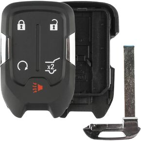 Keyless Option Remote 5btn Key Fob Shell Case for GMC Chevrolet (HYQ1AA)