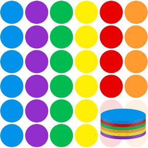 Classroom Floor Dots 6Inch Vinly Floor Stickers Removable Dot Stickers for Kids, Waterproof Adhesive Dots Floor Decals for Preschool and Kindergarten Elementary Teachers in Kuwait