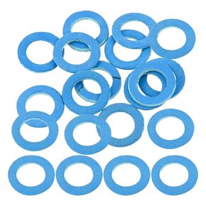 20PCS Lower Unit Drain Plug Seal Gasket, Marine Gearcase Lube Drain Screw Washer Compatible with Mercury/Mariner Outboards 12-19183-3 12-19183Q02 and All Mercruiser Models