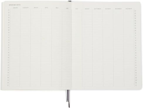 DesignWorks Ink Standard Issue Army Green and Chili Planner Notebook No. 3 Journal with 192 Lined Pages, Elastic Closure, Pen Holder, and 3 Ribbon Marker for Work, Writing, Journaling in Saudi Arabia