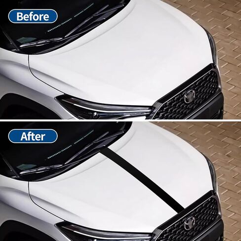 LZLRUN Free Tool Kit Satin Black Vinyl Wrap Kit for Black Out Chrome Delete Window Trim Door Trim (2Inches x 30Feet) in Kuwait