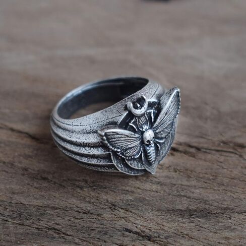 خاتم فراشة هوكموث برأس الموت in Kuwait