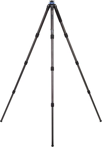 Benro Mach3 Aluminum Series 2 Tripod, 3 Section, Twist Lock Legs, Monopod Conversion, Twist Lock Legs, 15.2" Maximum Height, 26.5 lb. Load Capacity- Black (TMA27A) | Includes spiked feet, short column and case for travel, stability and storage in Saudi Arabia