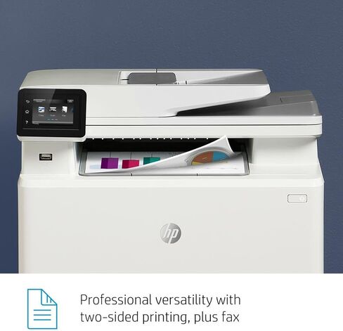 HP Color Laserjet Pro MFP 3301fdw Wireless All-in-One Color Laser Printer, Office Printer, Scanner, Copier, Fax, ADF, Duplex, Best-for-Office (499Q5F) in Saudi Arabia