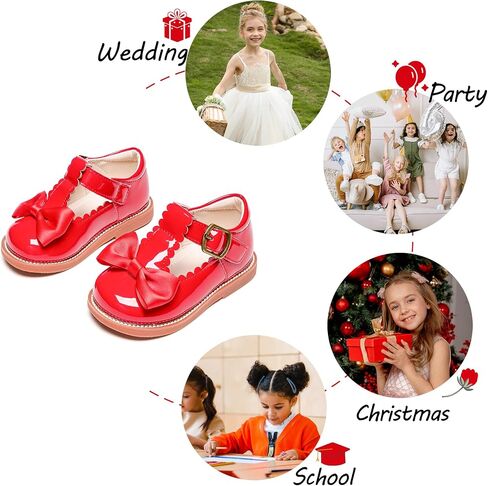 Toddler Girl Mary Jane Dress Oxford Shoes-Little Girl School Uniform Shoes for Wedding Party in Kuwait