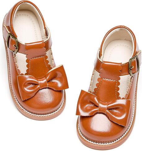 Toddler Girl Mary Jane Dress Oxford Shoes-Little Girl School Uniform Shoes for Wedding Party in Kuwait