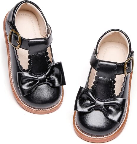 Toddler Girl Mary Jane Dress Oxford Shoes-Little Girl School Uniform Shoes for Wedding Party in Kuwait