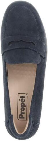 Propet Womens Yetta Slip On Flats Casual - Black in Saudi Arabia