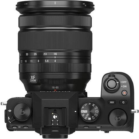 Fujifilm X-S10 Mirrorless Digital Camera XF16-80mm Lens Kit - Black in Saudi Arabia