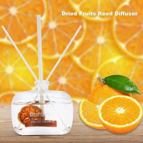 Reed Diffuser Set with Sticks, Daroma Dried Flowers Aromatherapy Reed Diffuser with Nature Essential Oil, Fragrance Scent Diffuser for Home Décor & Office, for Birthday,Christmas, Lavender in Kuwait