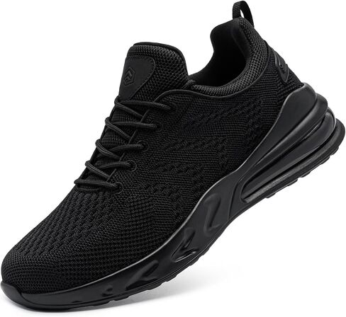 حذاء LARNMERN رجالي لتقويم العظام سهل الارتداء مقاوم للماء وغير قابل للانزلاق، حذاء مشي يدعم قوس القدم ونعال داخلية لتخفيف آلام التهاب اللفافة الأخمصية، أسود 8.5 in Kuwait