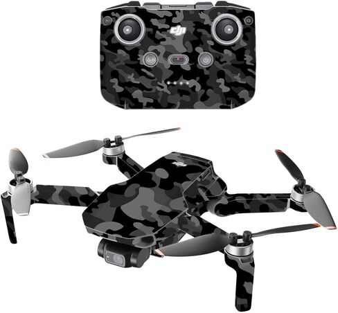 MIGHTY SKINS MightySkins متوافق مع طائرة DJI Mini 2 المحمولة بدون طيار - مموه أحمر | غطاء ملتف واقٍ ومتين وفريد ​​من نوعه من الفينيل | سهل التطبيق والإزالة وتغيير الأنماط | صنع في الولايات المتحدة الأمريكية in Kuwait
