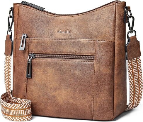 Crossbody Bags for Women Trendy Vegan Leather Purses for Women Hobo Handbags Shoulder Bag with Detachable Strap for Travel in Saudi Arabia