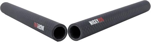 NICEYRIG 15mm Carbon Fiber Rod 4'' Short Rod for Camera Cage Rig, Top Handle, 15mm Rail Block [Pack of 2] - 554 in Kuwait