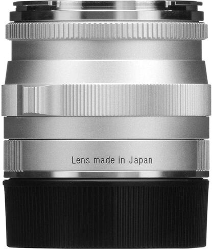 عدسة كاميرا ZEISS Ikon Planar T* ZM 2/50 القياسية لكاميرات Leica M-Mount Rangefinder، فضي in Kuwait