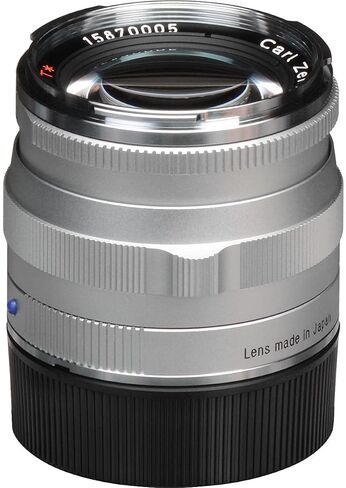 عدسة كاميرا ZEISS Ikon Planar T* ZM 2/50 القياسية لكاميرات Leica M-Mount Rangefinder، فضي in Kuwait