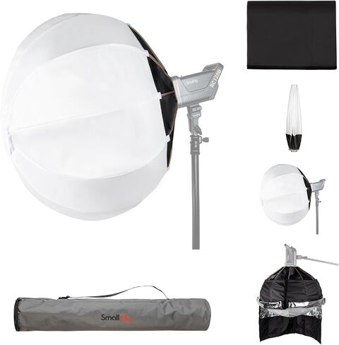 SmallRig 25.6in/65cm Quick Release Lantern Softbox Photography Lighting Kit | Bowens Mount Soft Box with Light Modifier for SMALLRIG for Neewer for Aputure for Amaran for Godox COB Lights Speedlight in Kuwait