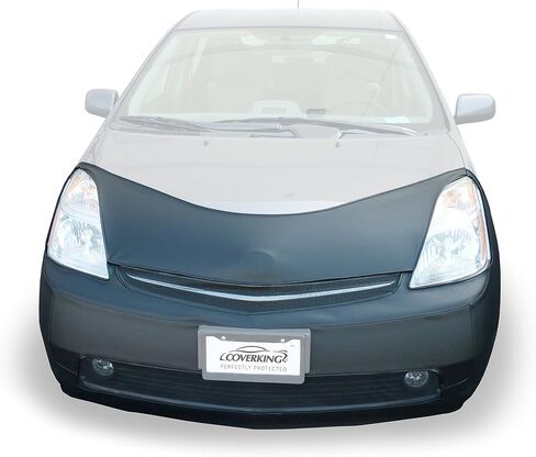 Coverking Custom Fit Front End Mask for Select Toyota Matrix Models - Velocitex Plus (Black) in Saudi Arabia