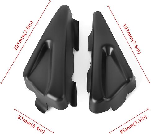Glossy Black Tank Side Frame Covers Fairing Compatible with Harley V-ROD VROD V ROD VRSCDX Night Rod Special 2007-2017 VRSCF Muscle 2009-2017 in Saudi Arabia