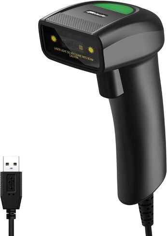 Alacrity 2D 1D USB Barcode Scanner,QR Datamatrix PDF417 Handheld Wired Bar Code Reader, Capture Codes from Screen for Warehouse, Store, Supermarket, Pink in Saudi Arabia