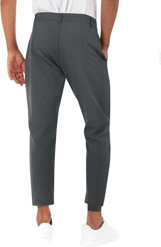 Runcati Mens Slim Fit Dress Pants Business Casual Golf Chino Pants Stretch Pleated Slacks in Saudi Arabia