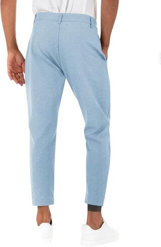 Runcati Mens Slim Fit Dress Pants Business Casual Golf Chino Pants Stretch Pleated Slacks in Saudi Arabia