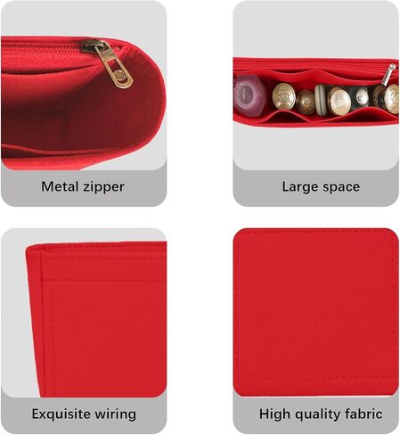 bag organizer for lv croisette insert small bag crayon Organizer insert Y079-Khaki in Saudi Arabia