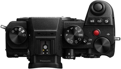 Panasonic LUMIX S5 Full Frame Mirrorless Camera, 4K 60P Video Recording with Flip Screen & WiFi, L-Mount, 5-Axis Dual I.S., DC-S5BODY (Black) in Saudi Arabia