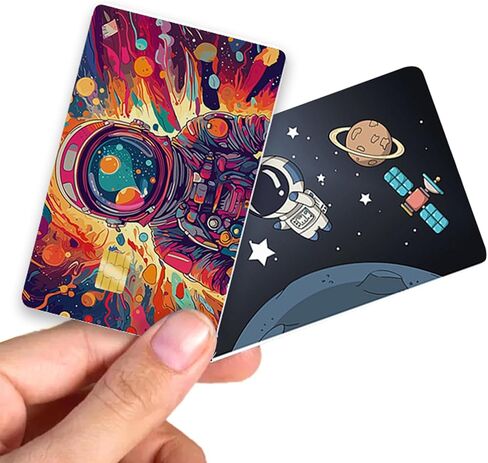 Mexican President Peso Card Stickers,Skin for Credit Debit Key Card 4 Pcs Covering Personalizing Bank Card |Removable, No Bubble, Slim, Waterproof 1000 Mexico Peso Card Cover (Color-I, 4 PSC) in Saudi Arabia