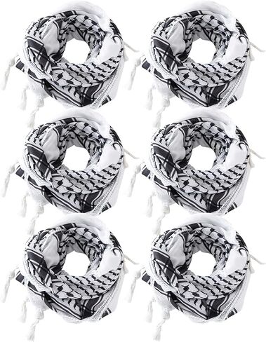 Palestine Scarf الاقصى Military Shemagh Tactical Desert Keffiyeh Authentic Cotton Head Neck Scarf Arab Wrap in Saudi Arabia