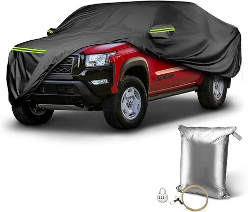 Waterproof Truck Cover for Toyota Tundra 2007-2023 Ultra Light Easy to Install All-Weather Protection,Car Cover with Zipper Door in Saudi Arabia